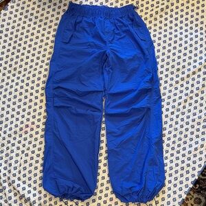 Love Tree Royal Blue Track Pants M side pockets